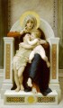 La Vierge LEnfant Jesus et Saint Jean Baptiste William Adolphe Bouguereau religioso cristiano